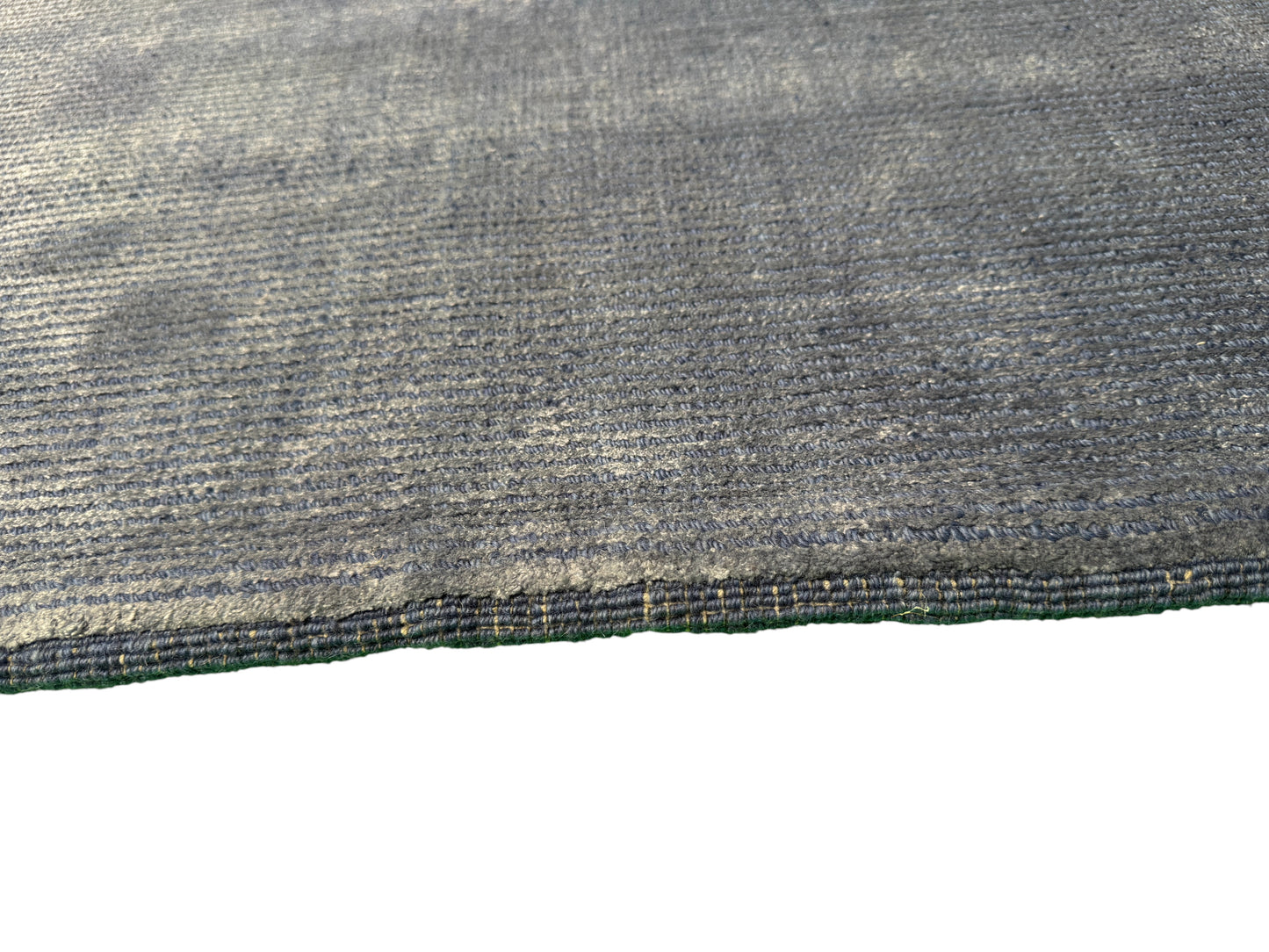 Scandinavian Texture design wool and Bamboo silk, 300x250cm | Rug# 30996