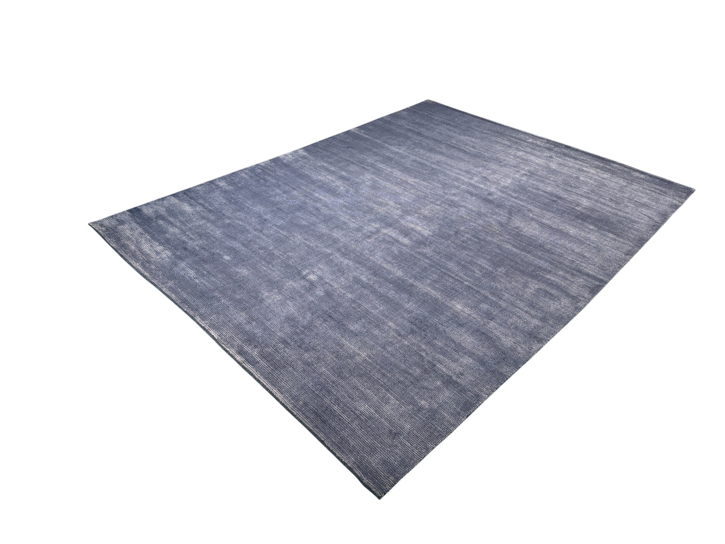 Scandinavian style designer rug, wool & tencel silk  360x270 cm | Rug# 30998