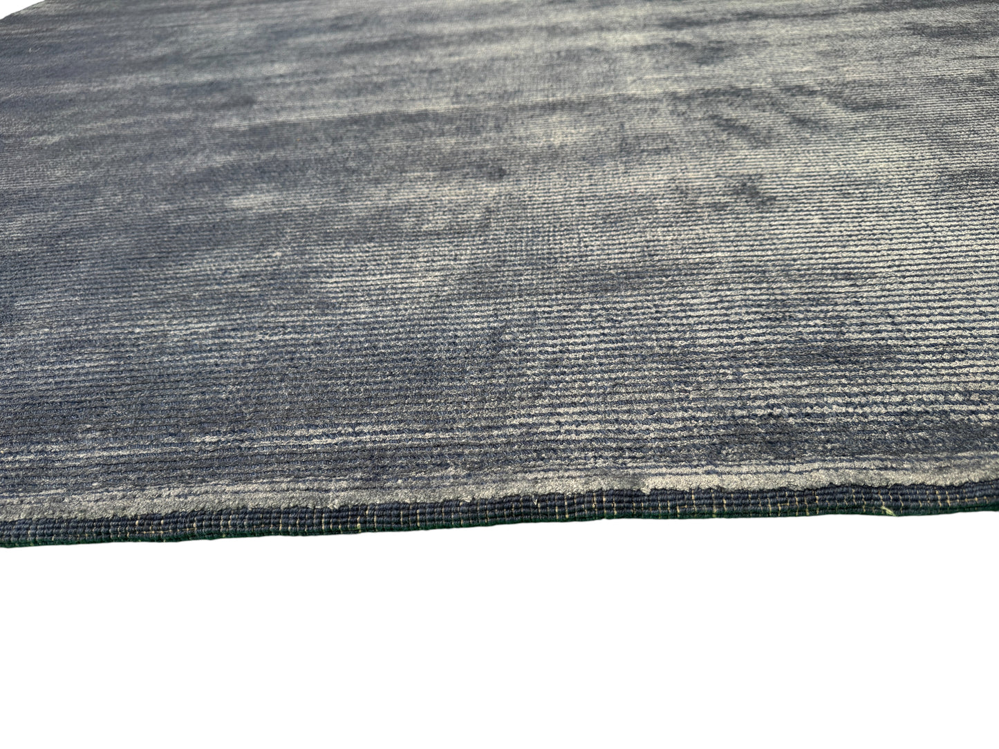 Scandinavian style designer rug, wool & tencel silk  360x270 cm | Rug# 30998