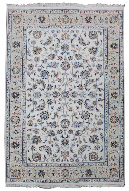 Very Fine Amritsar Carpet – Nain Design Inspired  185x123cm | Rug#31028