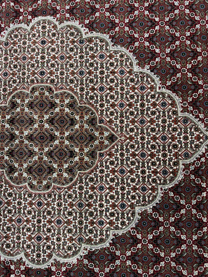 Superfine Amritsar in Tabriz  NZ wool pile 304x252 cm | Rug# 31061