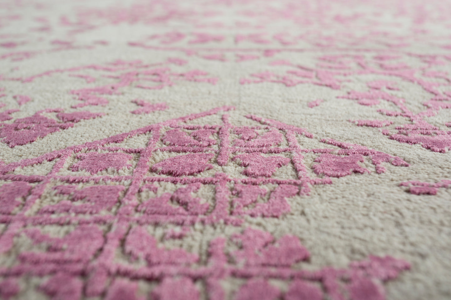 Superfine Jaipur, Transitional classic, wool and Bamboo-silk pile  300x200 cm | Rug# 31152