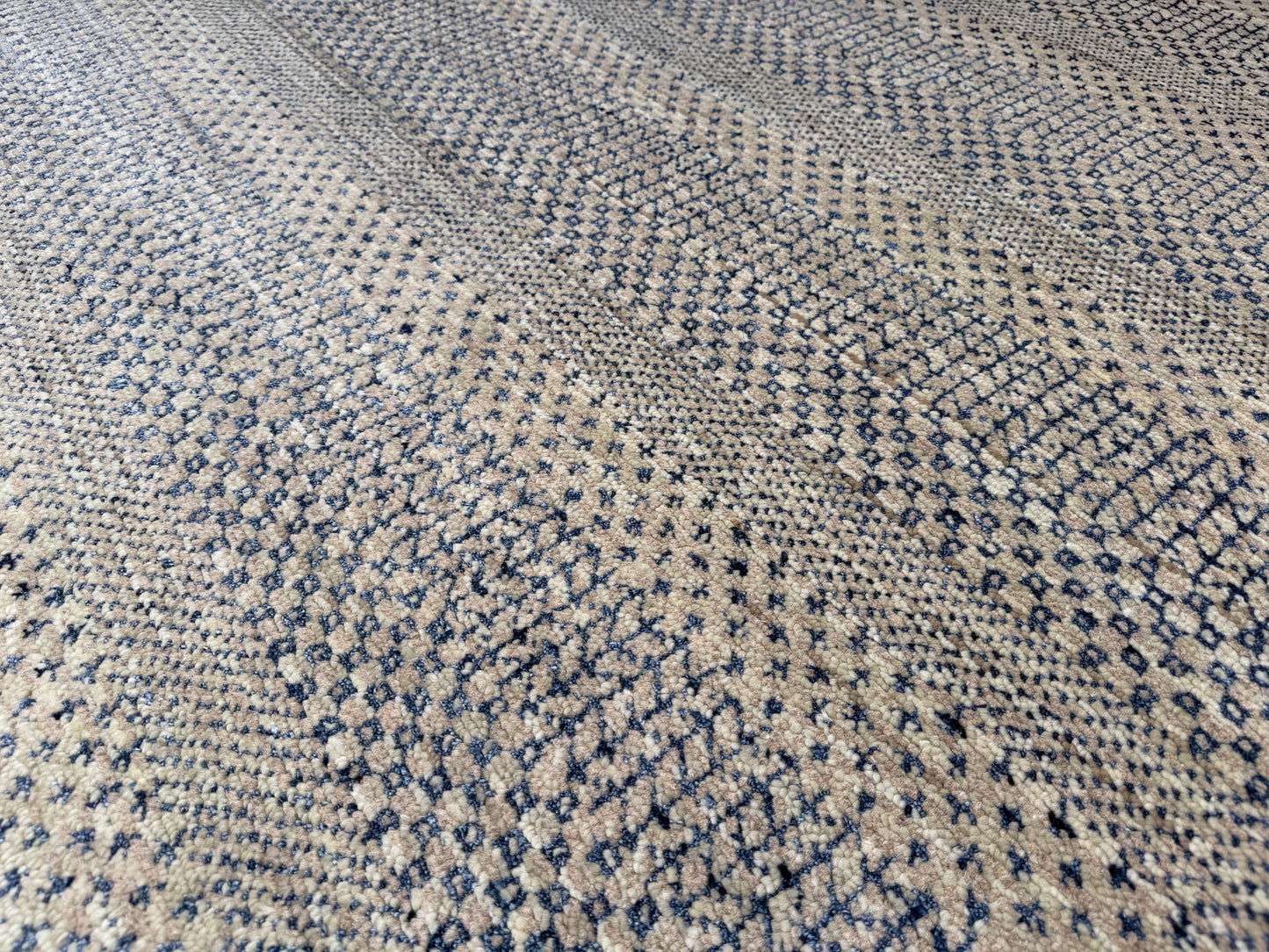 Modern Scandinavian texture designer rug  367x277cm  | Rug# 31166