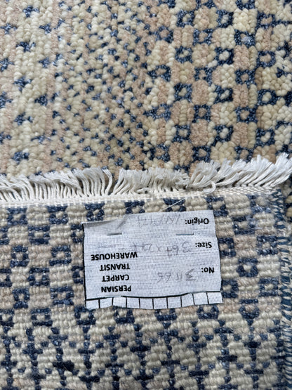Modern Scandinavian texture designer rug  367x277cm  | Rug# 31166