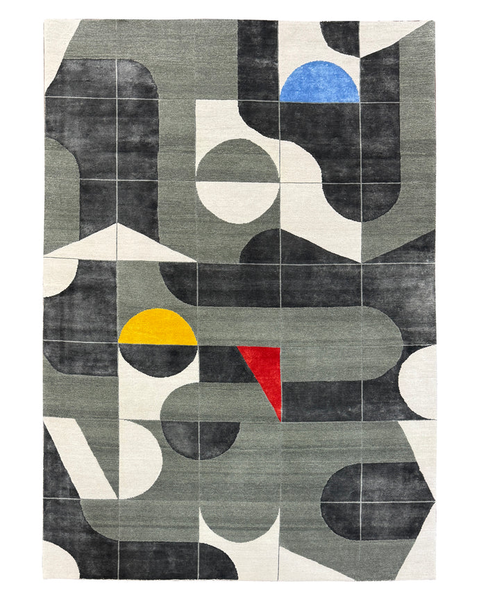 Scandinavian Designer Rug 297x201cm | Rug# 31192