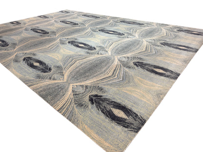 Custom-made Jaipur designer rug, 14/14/ quality, size 444×307 cm | Rug# 31246
