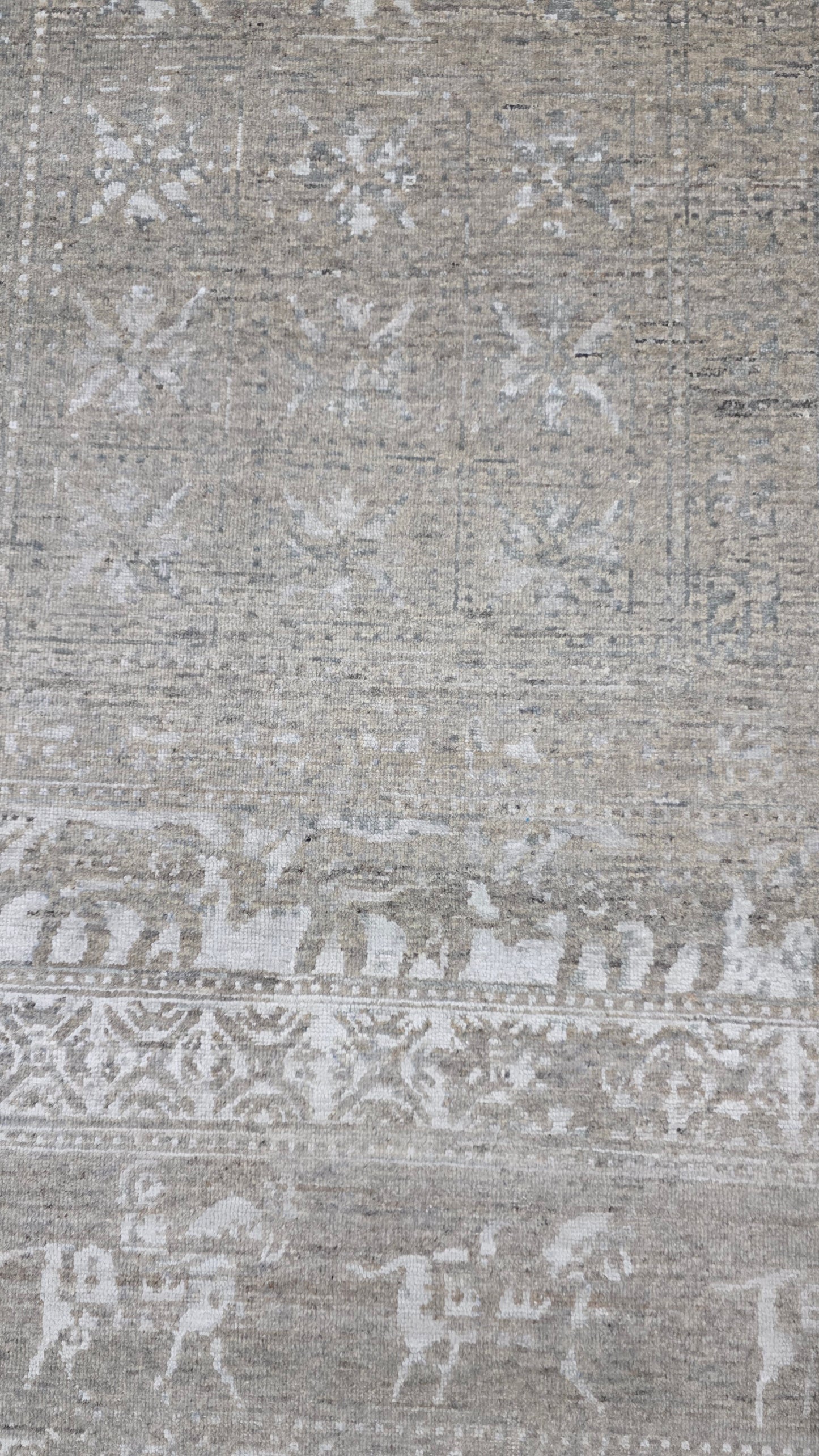 Pazyryk-Inspired Designer Rug 305x246cm | Rug# 31313