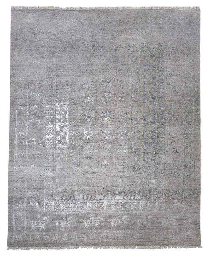Pazyryk-Inspired Designer Rug 305x246cm | Rug# 31313