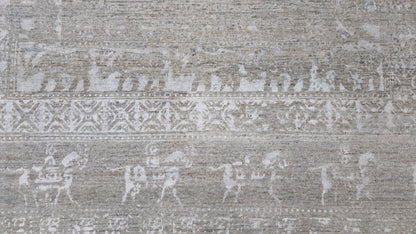 Pazyryk-Inspired Designer Rug 305x246cm | Rug# 31313