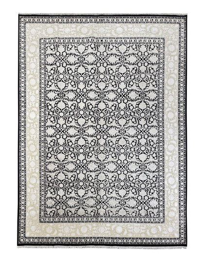 Amritsar Tabriz in all-over Herati design 364x271cm | Rug# 31327