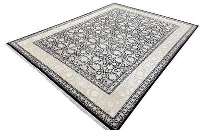 Amritsar Tabriz in all-over Herati design 364x271cm | Rug# 31327