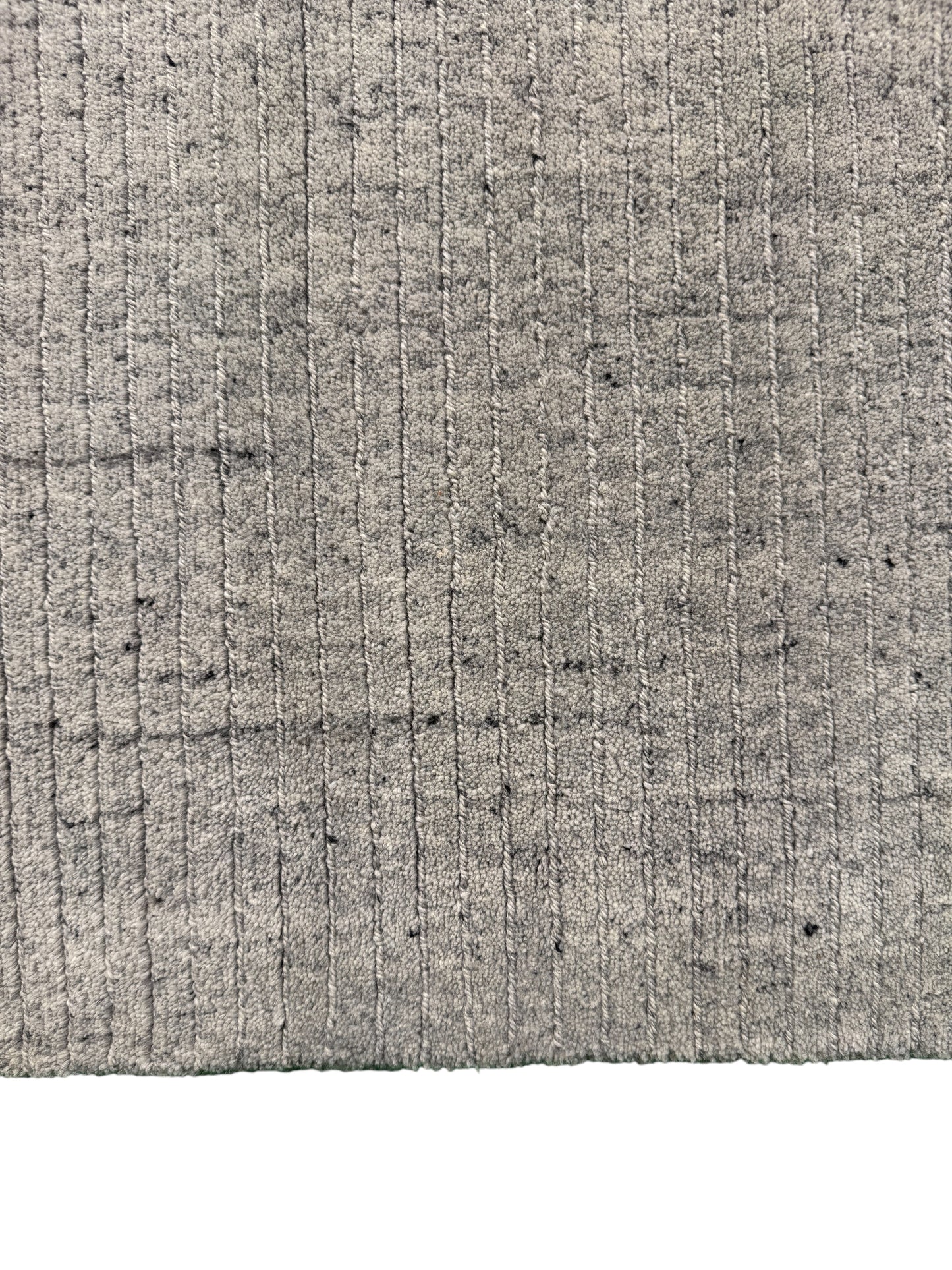 Scandinavian Texture design wool and Tencel-silk 300x240cm | Rug# 31372