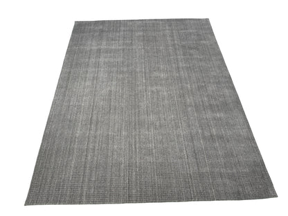 Scandinavian Texture design wool and Bamboo silk mixed 300x240cm | Rug# 31376