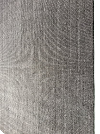 Scandinavian Texture design wool and Bamboo silk mixed 300x240cm | Rug# 31376