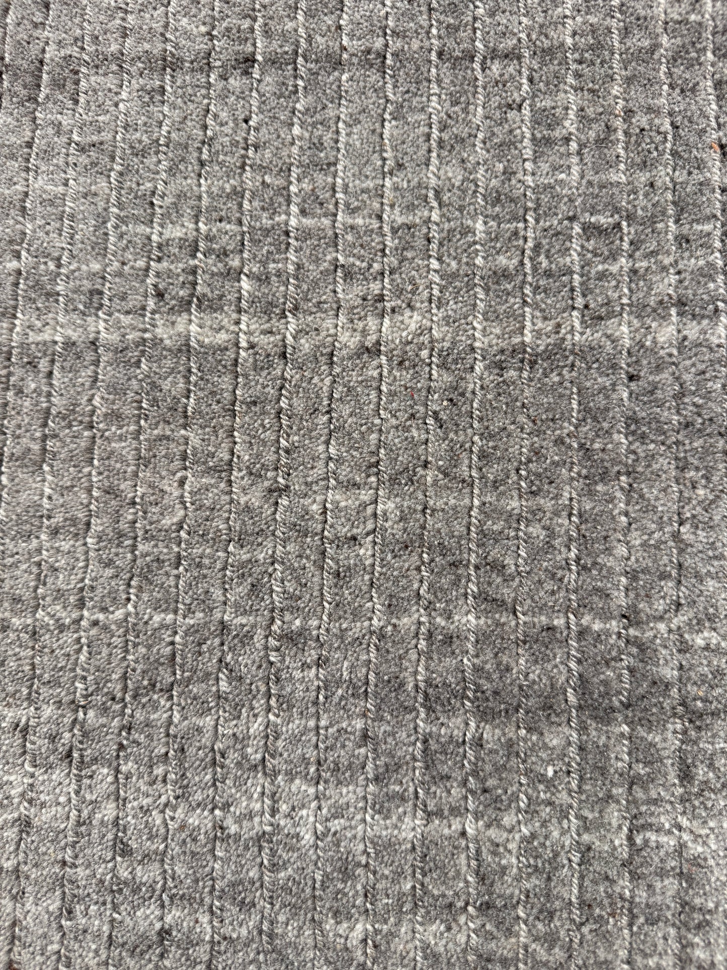 Scandinavian Texture design wool and Bamboo silk mixed 300x240cm | Rug# 31376
