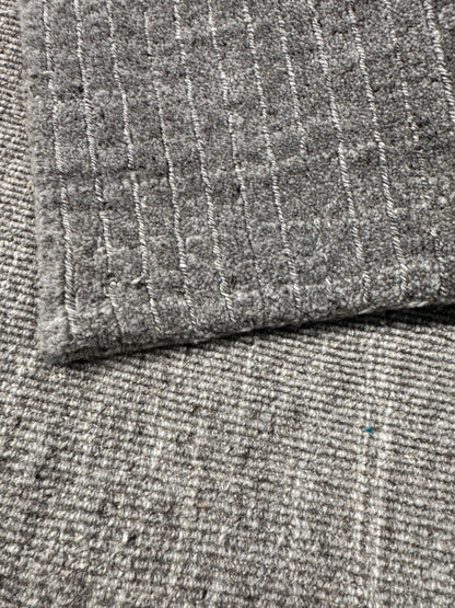 Scandinavian Texture design wool and Bamboo silk mixed 300x240cm | Rug# 31376