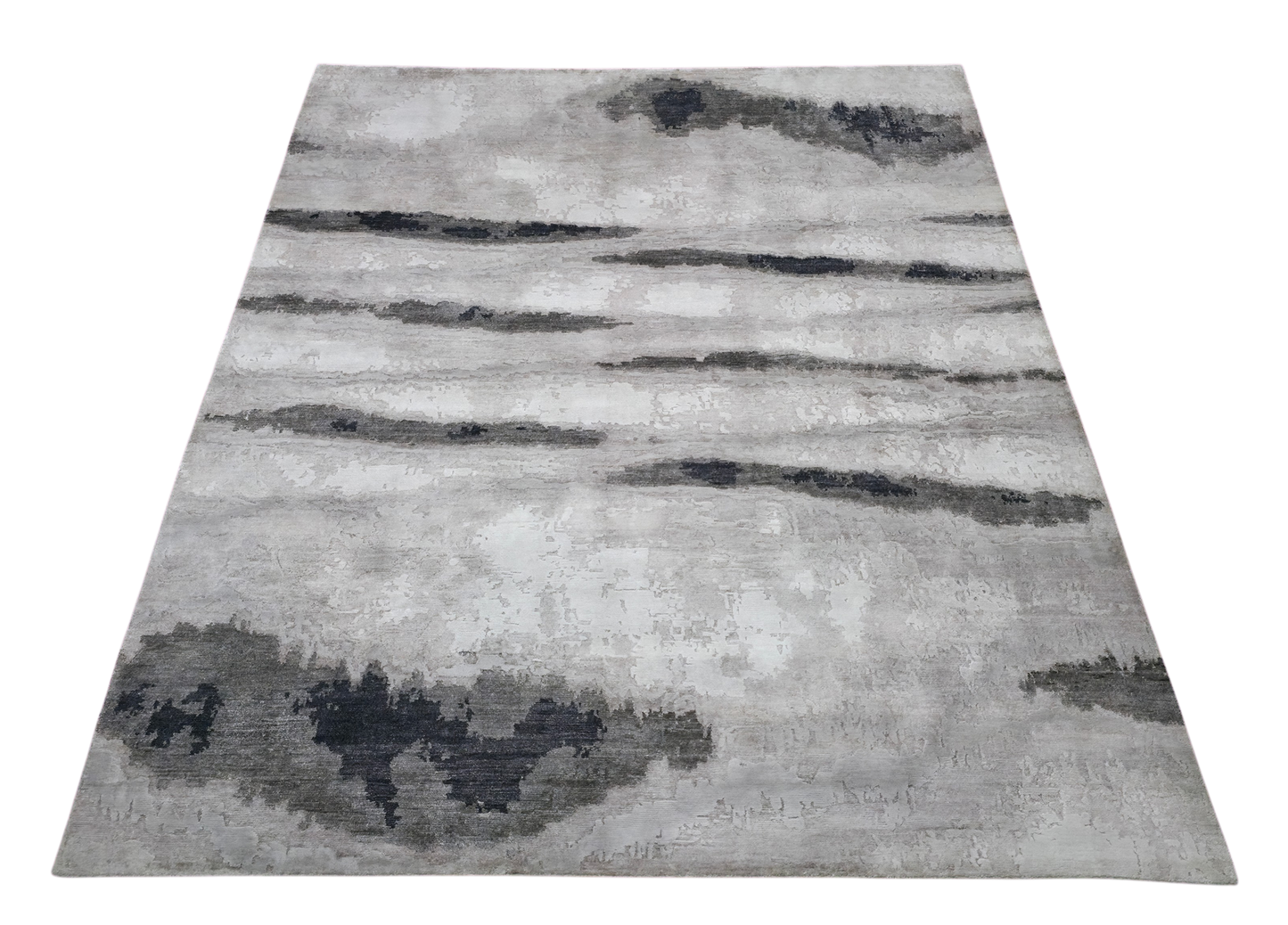 Tibetan-Weave Abstract Designer Rug 305x246cm | Rug# 31397