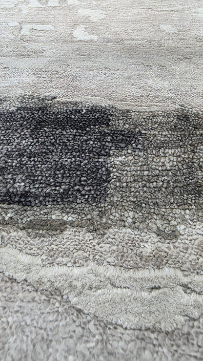 Tibetan-Weave Abstract Designer Rug 305x246cm | Rug# 31397