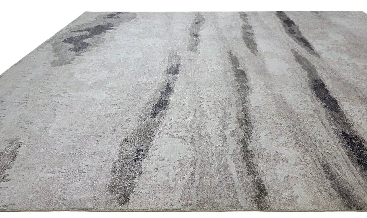 Tibetan-Weave Abstract Designer Rug 305x246cm | Rug# 31397