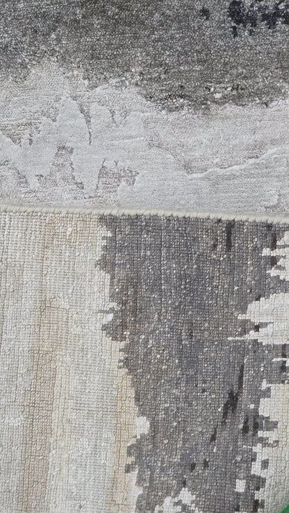 Tibetan-Weave Abstract Designer Rug 305x246cm | Rug# 31397