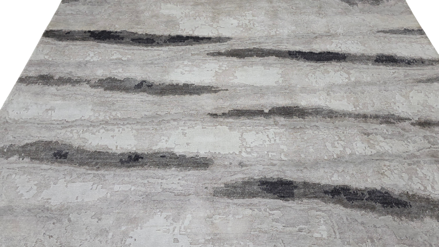 Tibetan-Weave Abstract Designer Rug 305x246cm | Rug# 31397