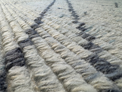 Scandinavian style modern rug, Afghan, 240×160 cm | Rug# 31409