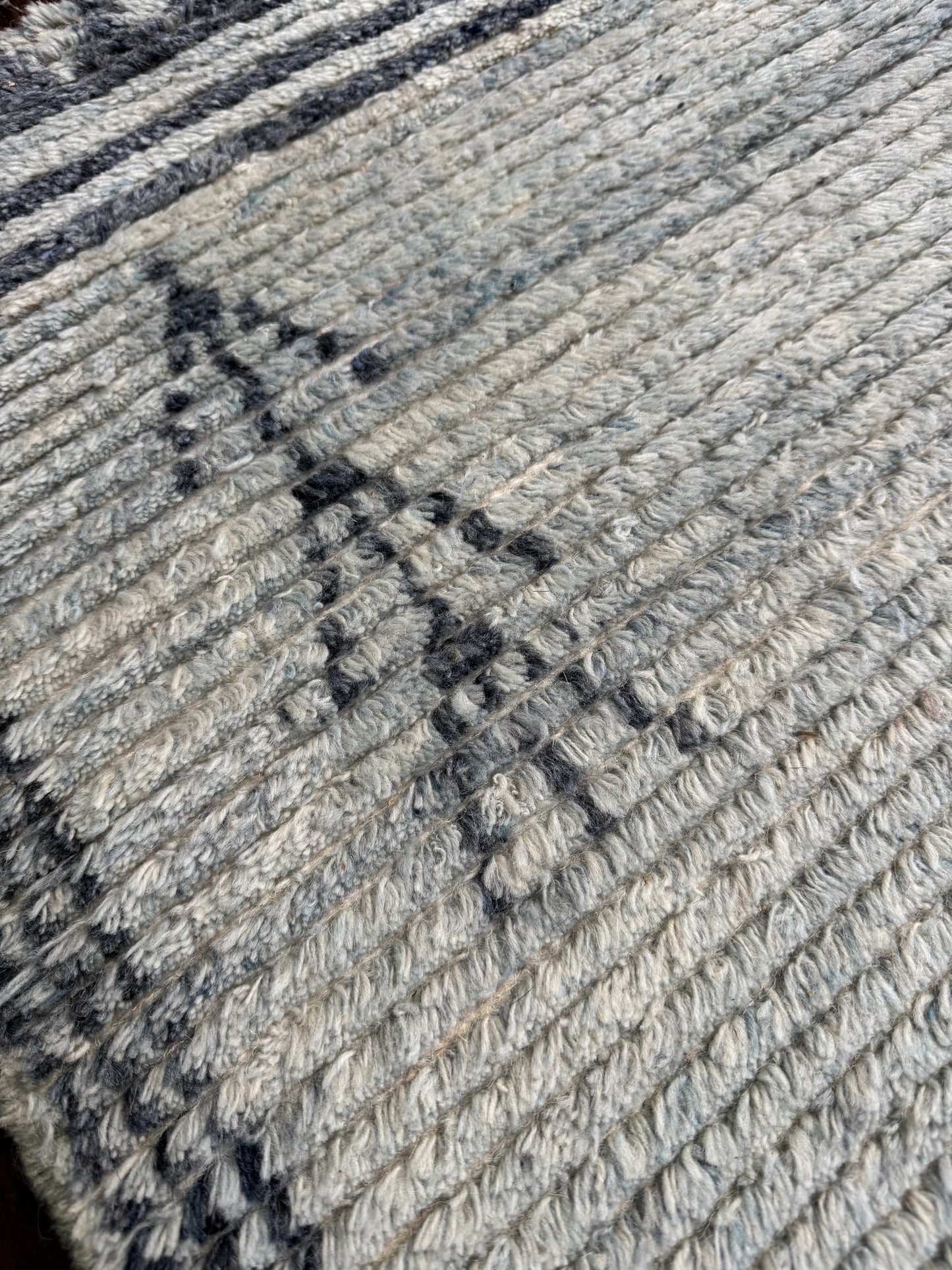 Scandinavian style modern rug, Afghan, 240×160 cm | Rug# 31409