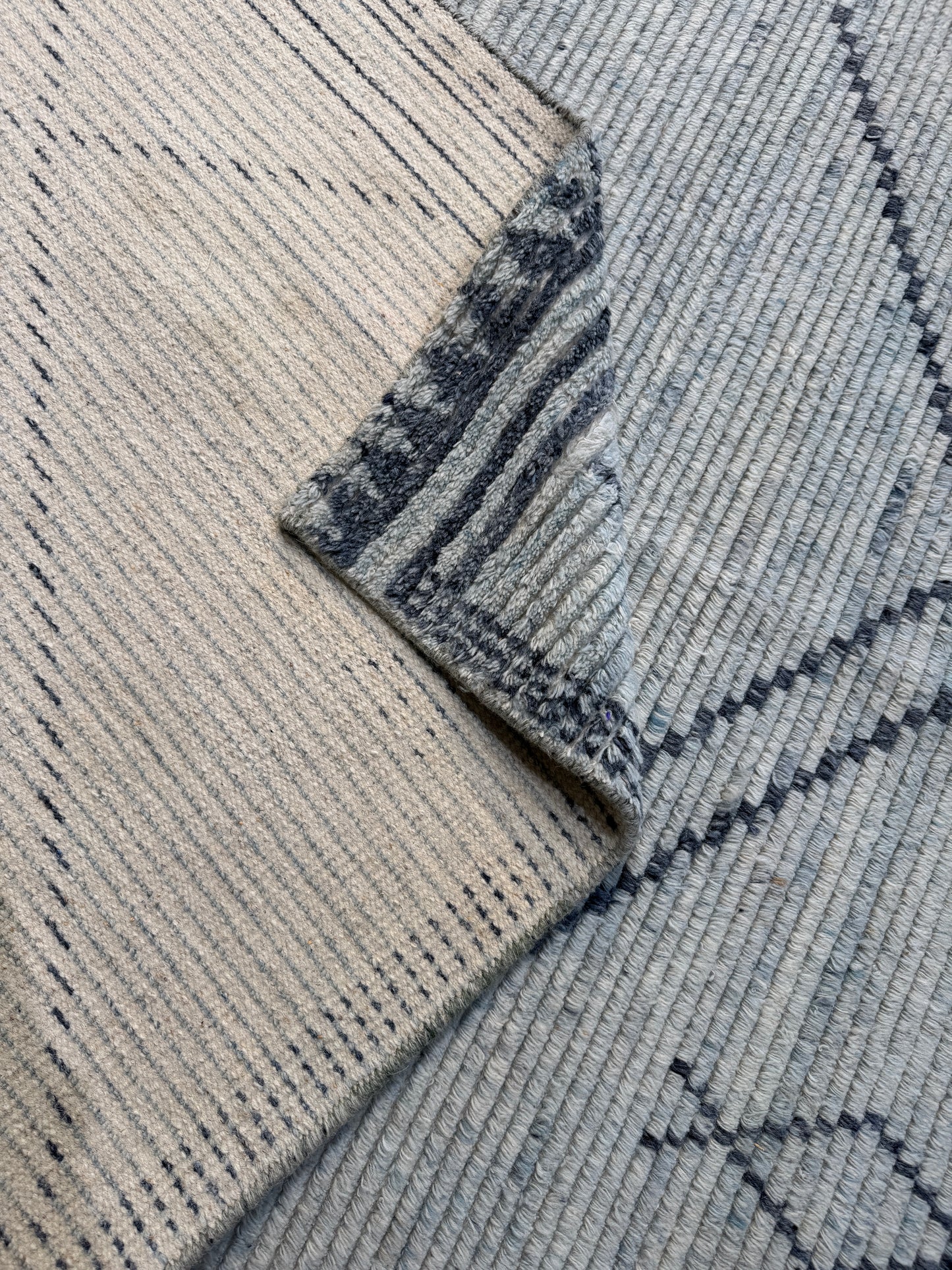 Scandinavian style modern rug, Afghan, 240×160 cm | Rug# 31409