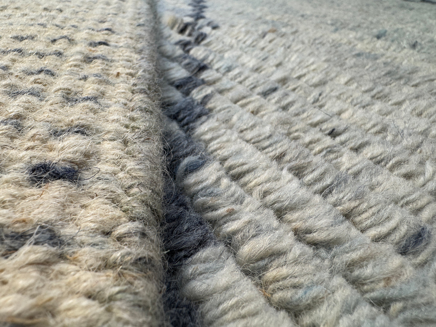 Scandinavian style modern rug, Afghan, 240×160 cm | Rug# 31409