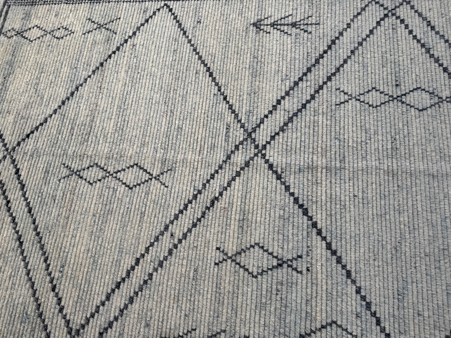 Scandinavian style modern rug, Afghan, 240×160 cm | Rug# 31409