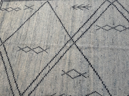 Scandinavian style modern rug, Afghan, 240×160 cm | Rug# 31409