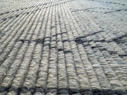 Scandinavian style modern rug, Afghan, 240×160 cm | Rug# 31409