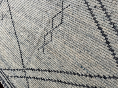 Scandinavian style modern rug, Afghan, 240×160 cm | Rug# 31409