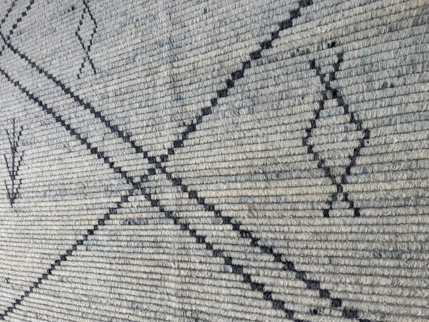 Scandinavian style modern rug, Afghan, 240×160 cm | Rug# 31409