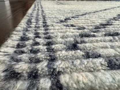 Scandinavian style modern rug, Afghan, 240×160 cm | Rug# 31409