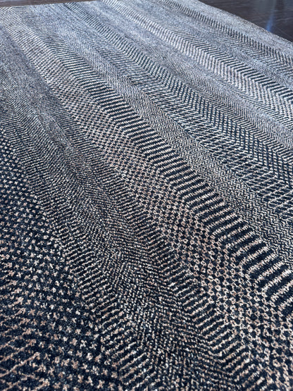 Scandinavian texture designer rug, 264x183cm | Rug# 31566