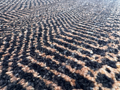 Scandinavian texture designer rug, 264x183cm | Rug# 31566