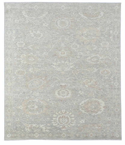 Hand Knotted Jaipur Shah Abbasi guls inspired 367x289 cm | Rug# 31637