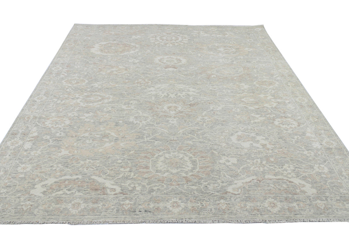 Hand Knotted Jaipur Shah Abbasi guls inspired 367x289 cm | Rug# 31637