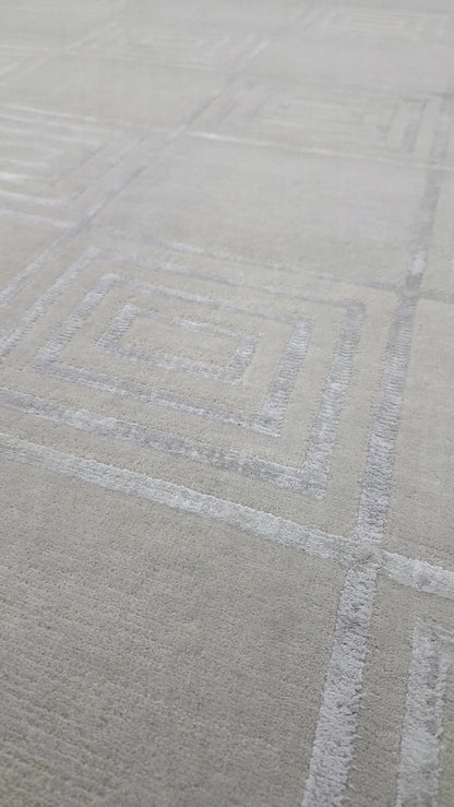 Mid-Century Scandinavian Modern Rug  305x245cm | RUG# 31688