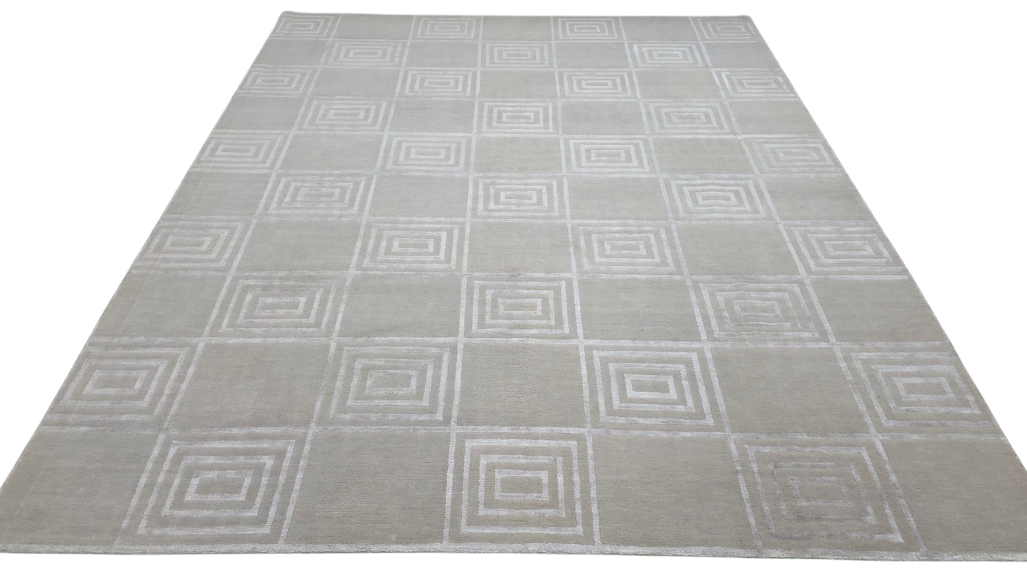 Mid-Century Scandinavian Modern Rug  305x245cm | RUG# 31688
