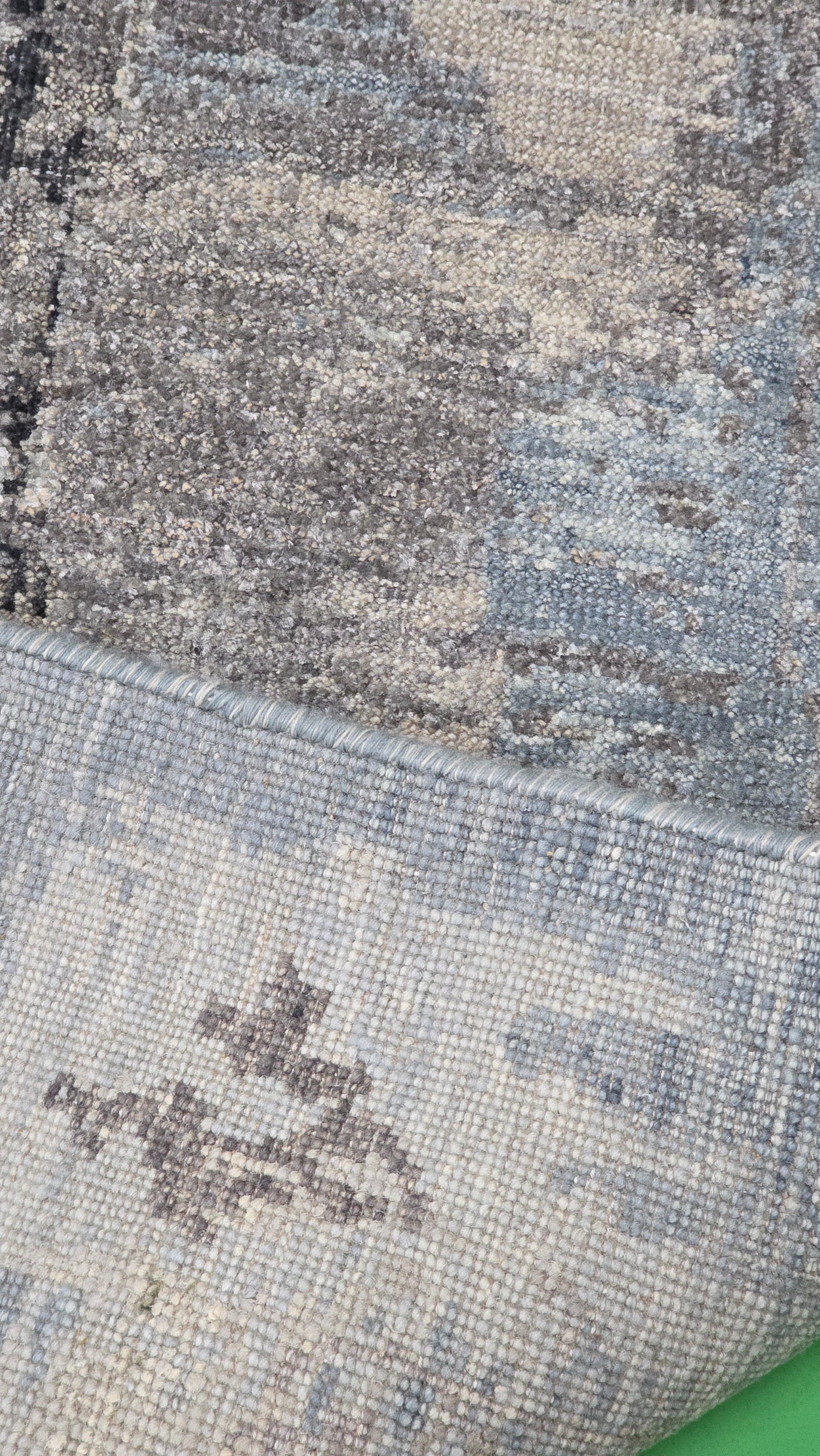 Wool & Silk Modern Abstract Designer Rug 303x245cm | Rug# 31794