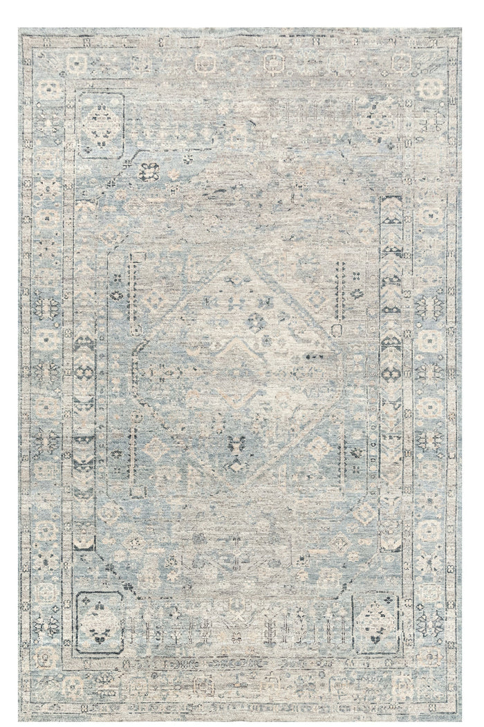 Hand knotted Jaipur in a classic 19th century Heriz design 255x175 cm | Rug# 31812