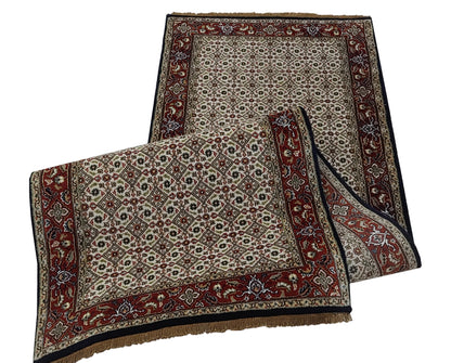 Superfine Amritsar hall runner in Tabriz Mahi design 249x78cm | Rug# 31906