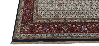 Superfine Amritsar hall runner in Tabriz Mahi design 292x79cm | Rug# 31907