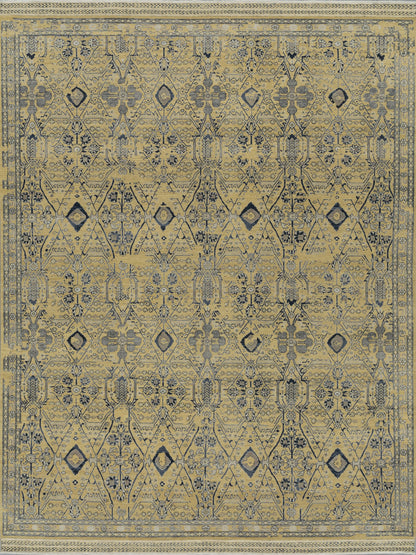 Hand-Knotted Jaipur Ziegler Design Rug 369x274 cm | Rug#3194