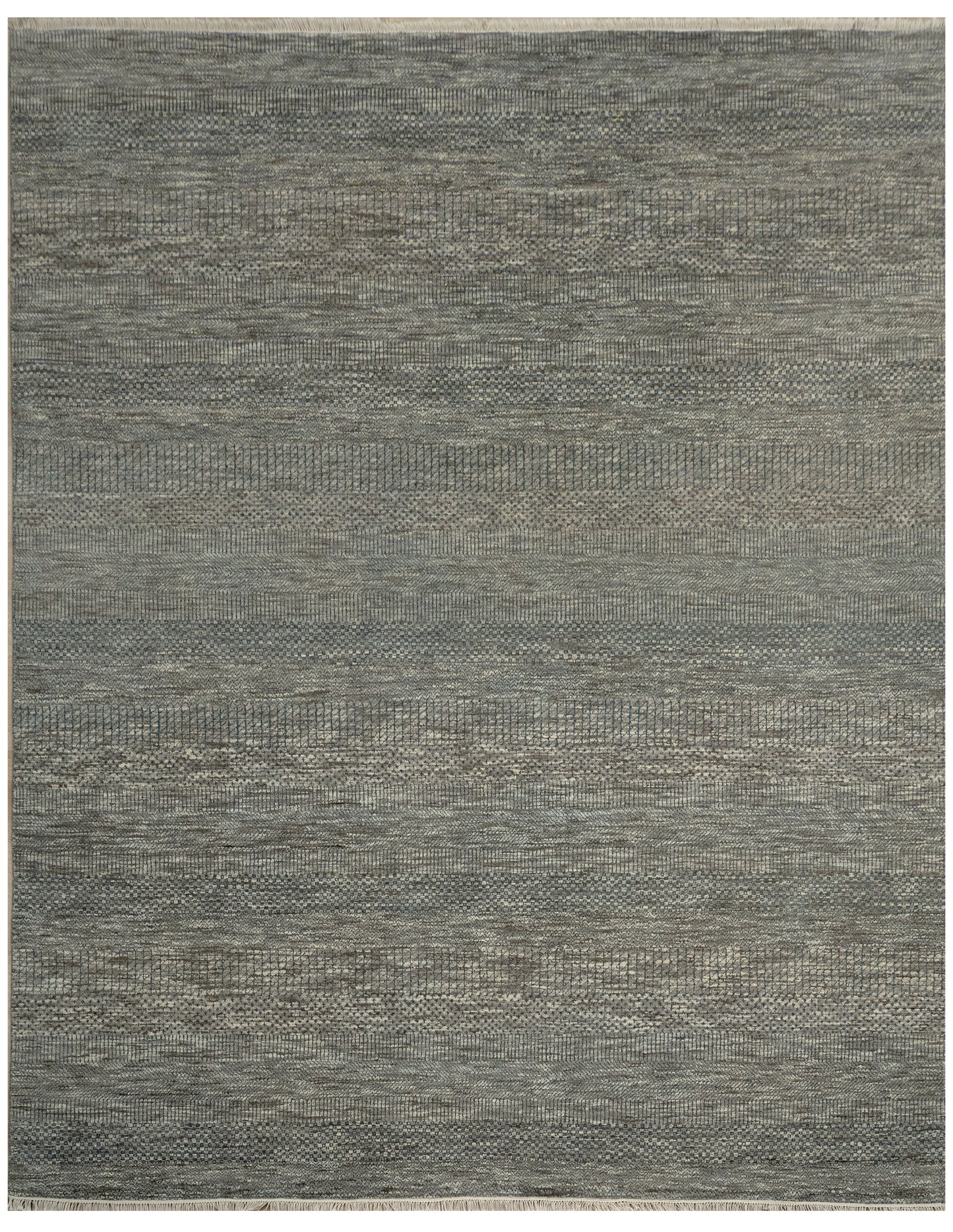 Hand-Knotted Modern Textured Rug 238x300cm | Rug# 31956