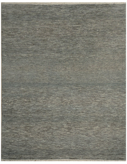 Hand-Knotted Modern Textured Rug 238x300cm | Rug# 31956