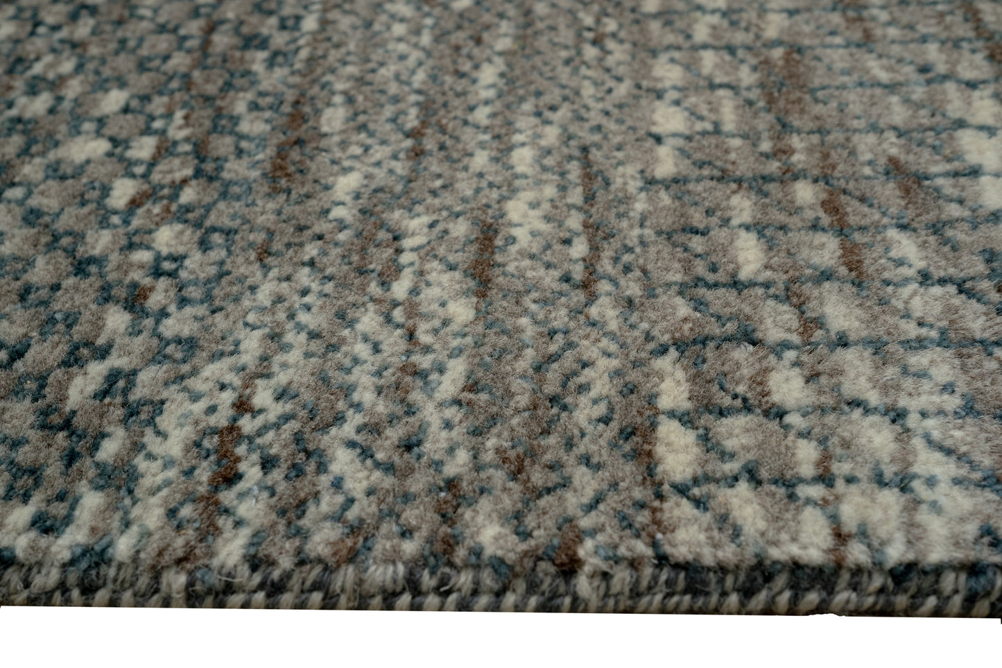 Hand-Knotted Modern Textured Rug 238x300cm | Rug# 31956