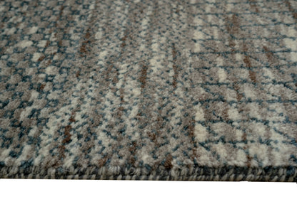 Hand-Knotted Modern Textured Rug 238x300cm | Rug# 31956